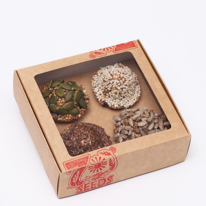 Тарталетки "Seven Seeds" для всех видов грызунов ассорти семян 4 шт, 140 г
Тарталетки "Seven Seeds" для всех видов грызунов ассорти семян 4 шт, 140 г