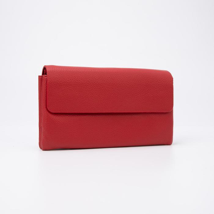 Кошелёк на магнитах, цвет красный
Кошелёк на магнитах, цвет красный