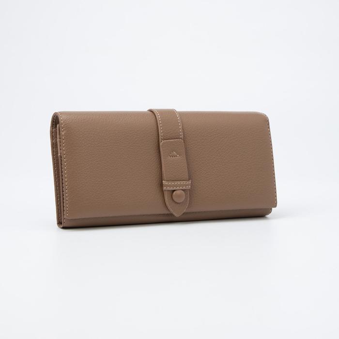 Кошелёк на магнитах, цвет коричневый
Кошелёк на магнитах, цвет коричневый