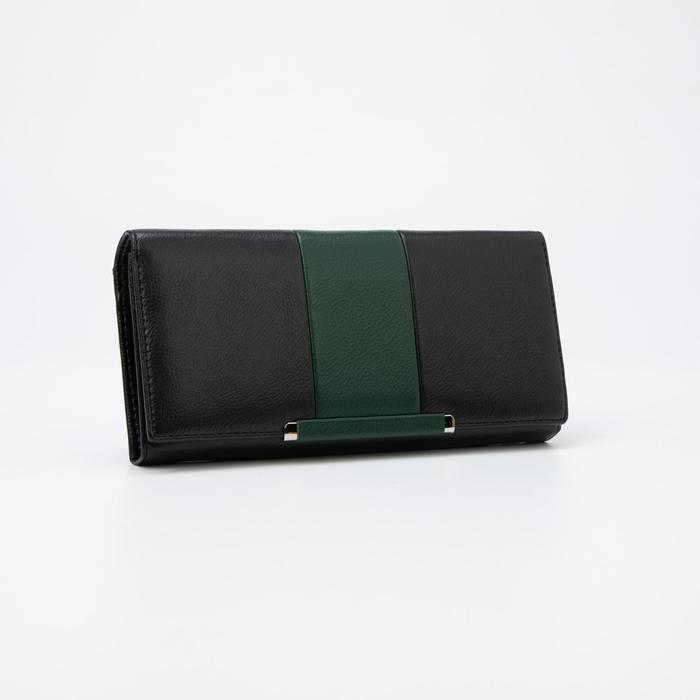 Кошелёк на магнитах, цвет чёрный
Кошелёк на магнитах, цвет чёрный