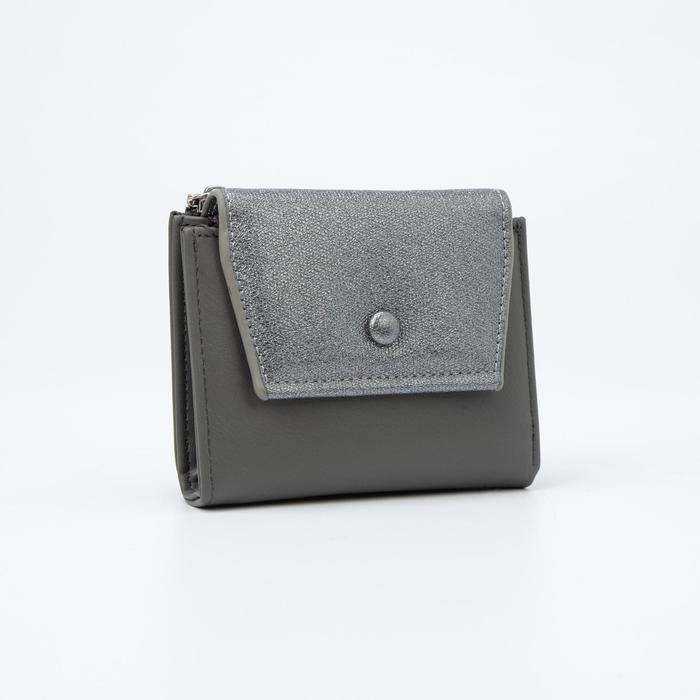 Кошелёк на магните, цвет серый
Кошелёк на магните, цвет серый