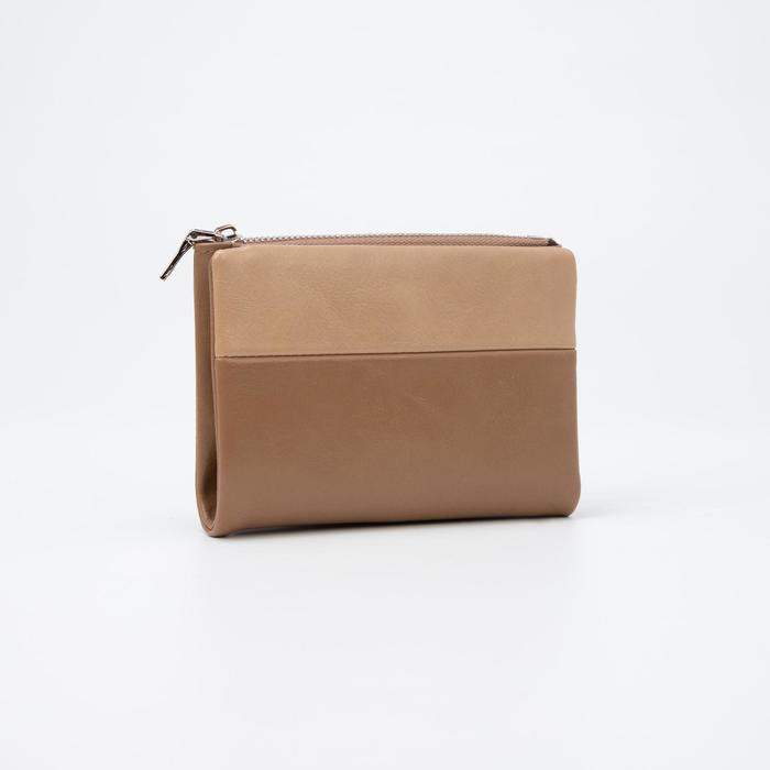 Кошелёк на магните, цвет бежевый
Кошелёк на магните, цвет бежевый