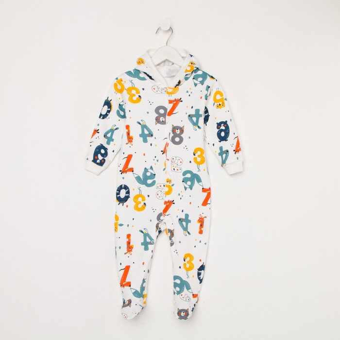 Комбинезон детский, цвет белый, рост 74 см
Комбинезон детский, цвет белый, рост 74 см