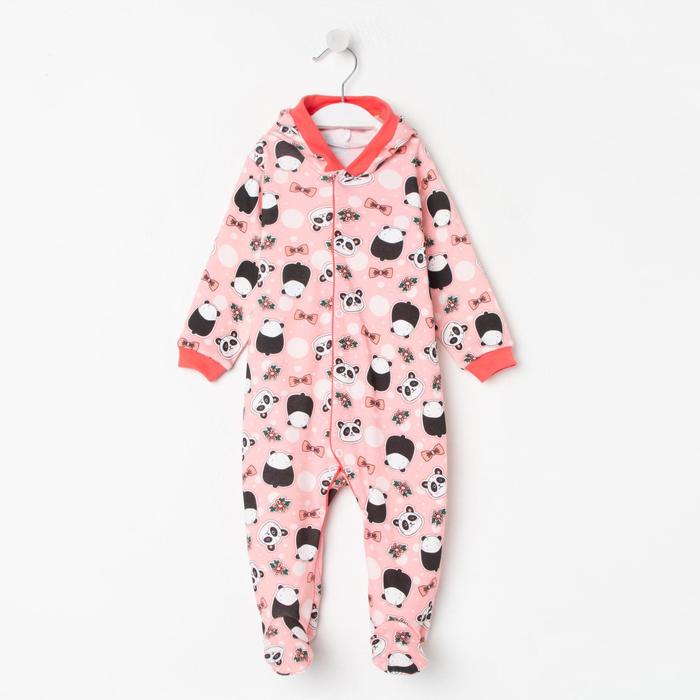 Комбинезон детский, цвет розовый, рост 80 см 
Комбинезон детский, цвет розовый, рост 80 см