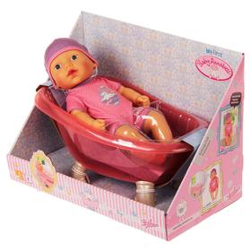Кукла твердотелая с ванночкой 30 см Baby Annabell, уценка
Кукла твердотелая с ванночкой 30 см Baby Annabell, уценка