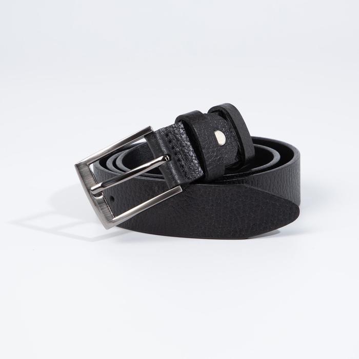 Ремень детский, ширина 3 см, винт, пряжка металл, цвет чёрный
Ремень детский, ширина 3 см, винт, пряжка металл, цвет чёрный