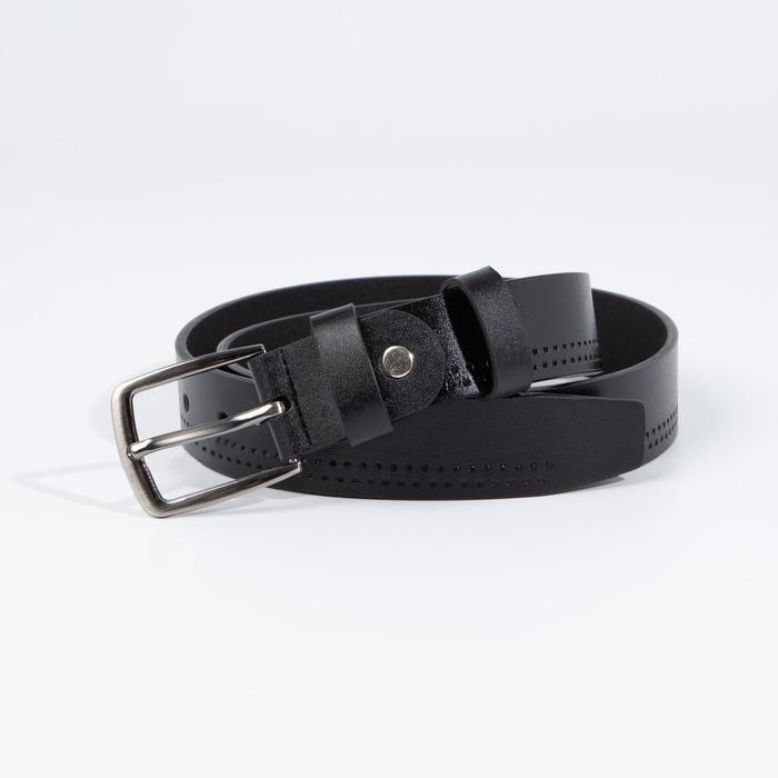 Ремень детский, ширина 3 см, винт, пряжка металл, цвет чёрный
Ремень детский, ширина 3 см, винт, пряжка металл, цвет чёрный