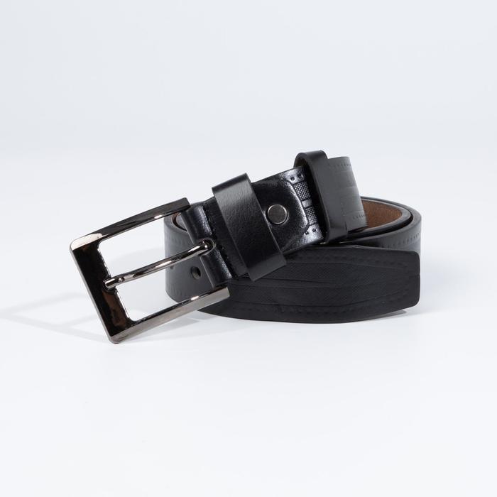 Ремень мужской, ширина 4 см, винт, пряжка металл, цвет чёрный
Ремень мужской, ширина 4 см, винт, пряжка металл, цвет чёрный