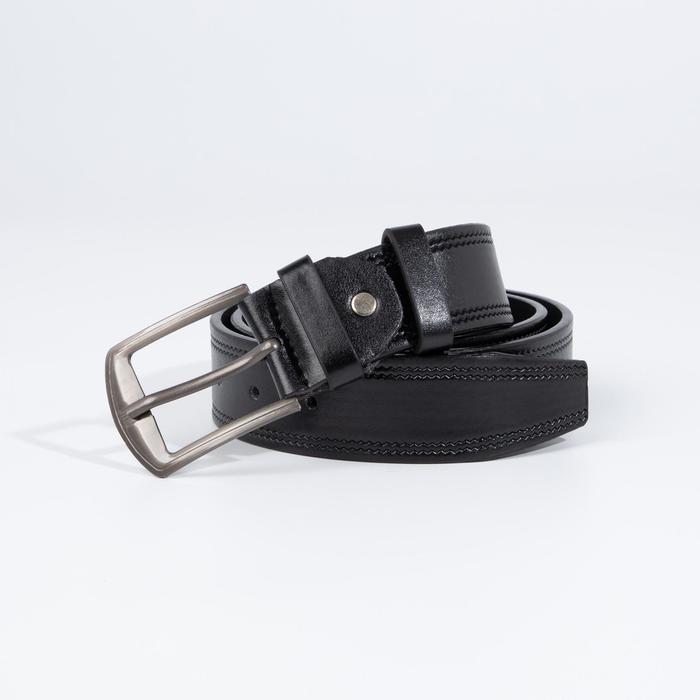 Ремень мужской, ширина 4 см, винт, пряжка металл, цвет чёрный
Ремень мужской, ширина 4 см, винт, пряжка металл, цвет чёрный