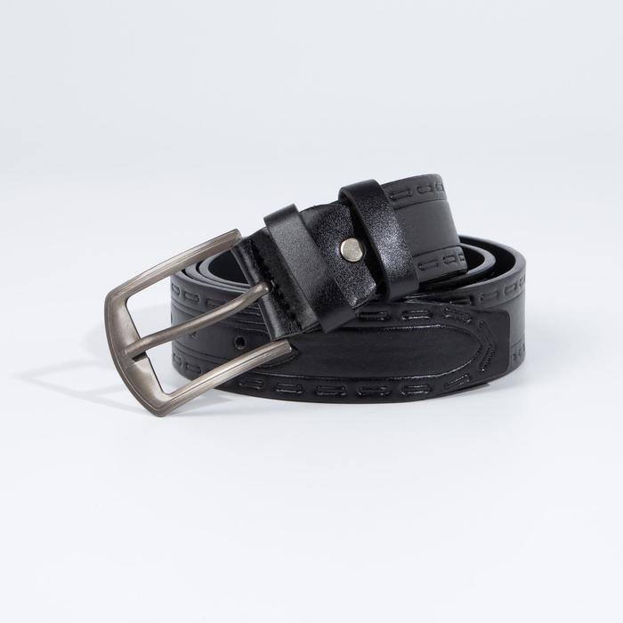 Ремень мужской, ширина 4 см, винт, пряжка металл, цвет чёрный
Ремень мужской, ширина 4 см, винт, пряжка металл, цвет чёрный