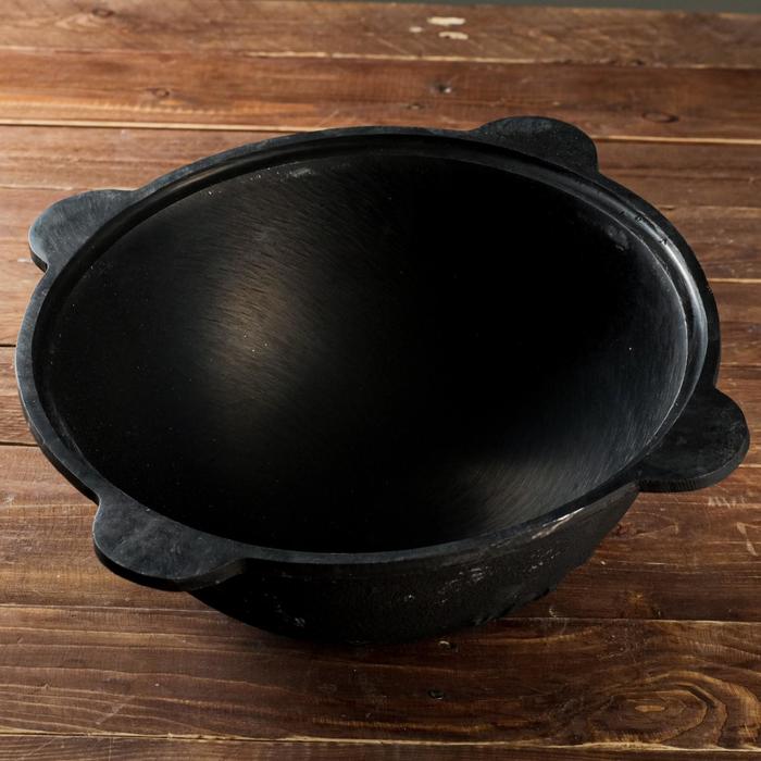 Казан чугунный, 6 л, круглое дно, без крышки
Казан чугунный, 6 л, круглое дно, без крышки