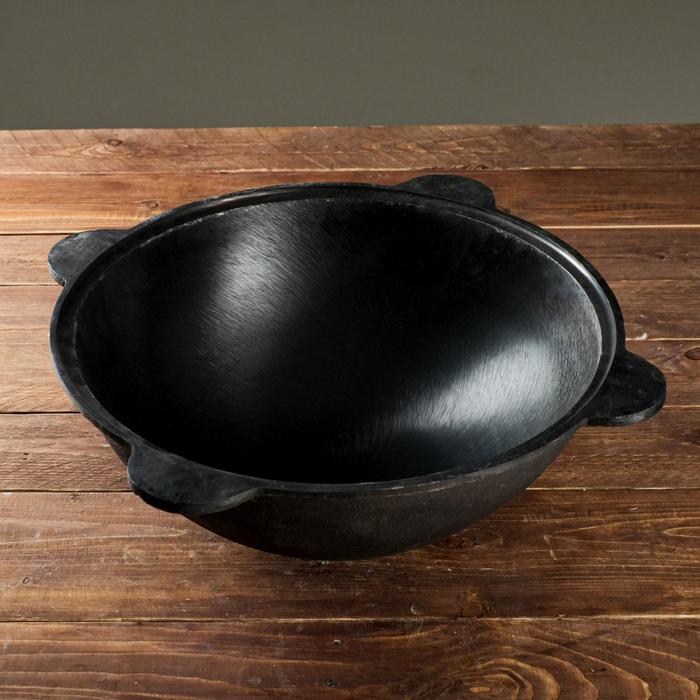 Казан чугунный, 16 л, круглое дно, без крышки
Казан чугунный, 16 л, круглое дно, без крышки