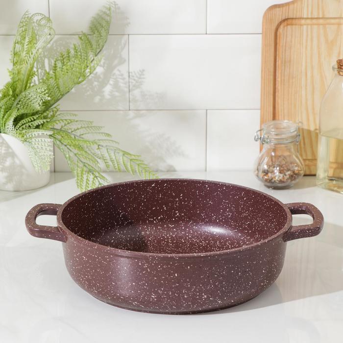 Жаровня «Шоколад», 2,5 л, d=24 см, антипригарное покрытие
Жаровня «Шоколад», 2,5 л, d=24 см, антипригарное покрытие