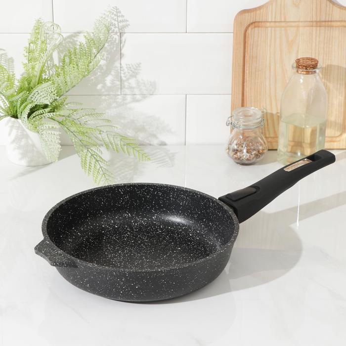 Сковорода Гранит black. Induction Pro, d=24 см, съёмная ручка, антипригарное покрытие
Сковорода Гранит black. Induction Pro, d=24 см, съёмная ручка, антипригарное покрытие