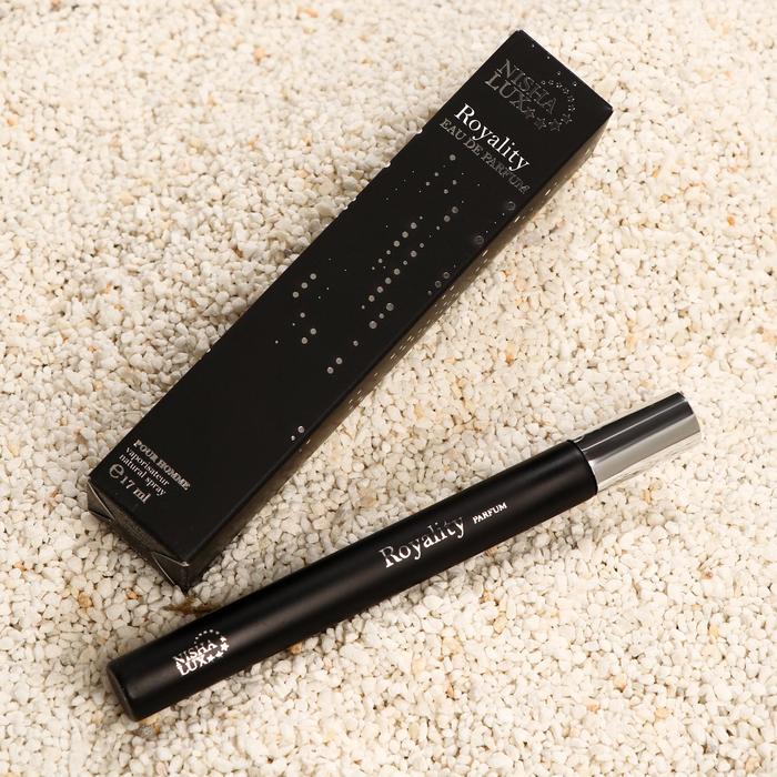 Парфюмерная вода-ручка мужская Nisha Lux Royality, 17 мл
Парфюмерная вода-ручка мужская Nisha Lux Royality, 17 мл