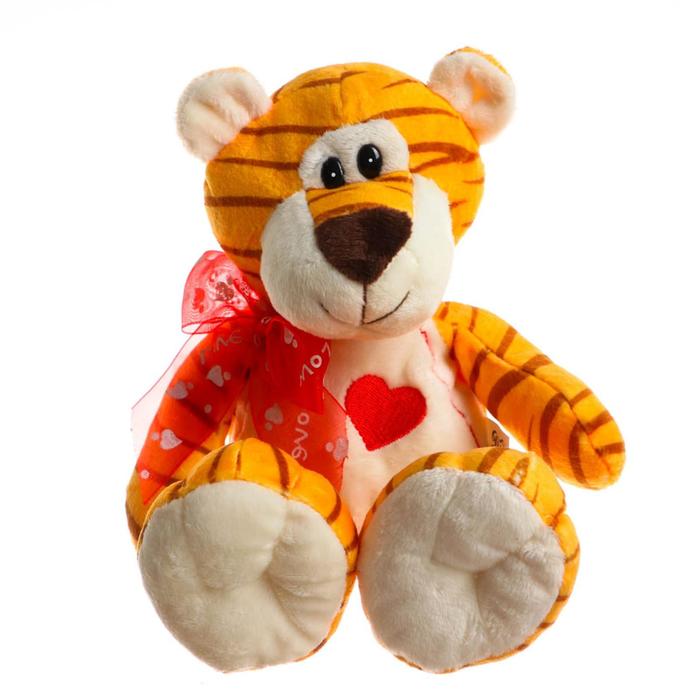 Мягкая игрушка «Тигрёнок», с сердцем
Мягкая игрушка «Тигрёнок», с сердцем