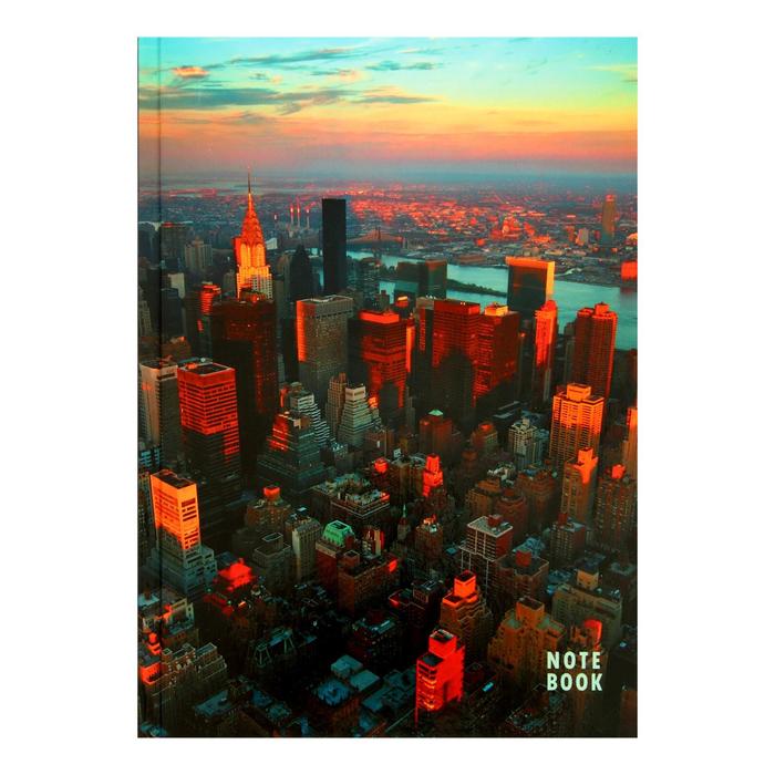 Книга для записей А5, 80 листов в клетку "Над городом", твёрдая обложка, глянцевая ламинация, блок 60 г/м2
Книга для записей А5, 80 листов в клетку "Над городом", твёрдая обложка, глянцевая ламинация, блок 60 г/м2