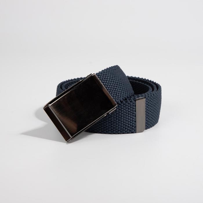 Ремень мужской, ширина 4 см, зажим, пряжка металл, цвет синий
Ремень мужской, ширина 4 см, зажим, пряжка металл, цвет синий