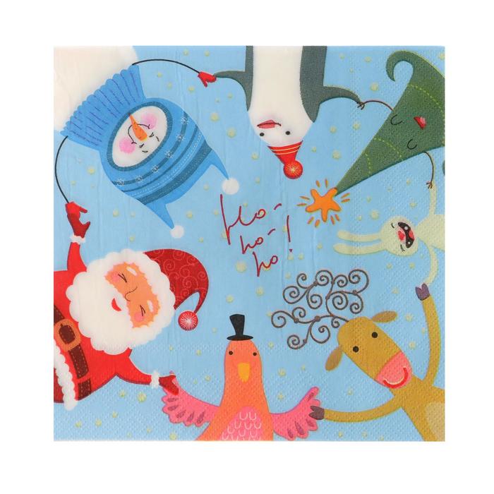 Салфетки бумажные «Новогодний хоровод», 33х33 см, набор 20 шт.
Салфетки бумажные «Новогодний хоровод», 33х33 см, набор 20 шт.