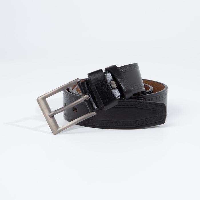 Ремень мужской, ширина 4 см, винт, пряжка металл, цвет чёрный
Ремень мужской, ширина 4 см, винт, пряжка металл, цвет чёрный