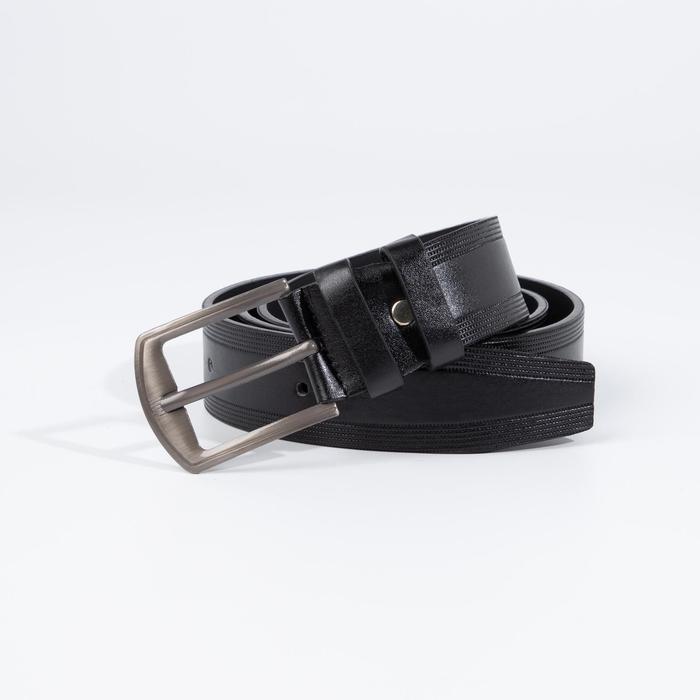 Ремень мужской, ширина 4 см, винт, пряжка металл, цвет чёрный
Ремень мужской, ширина 4 см, винт, пряжка металл, цвет чёрный