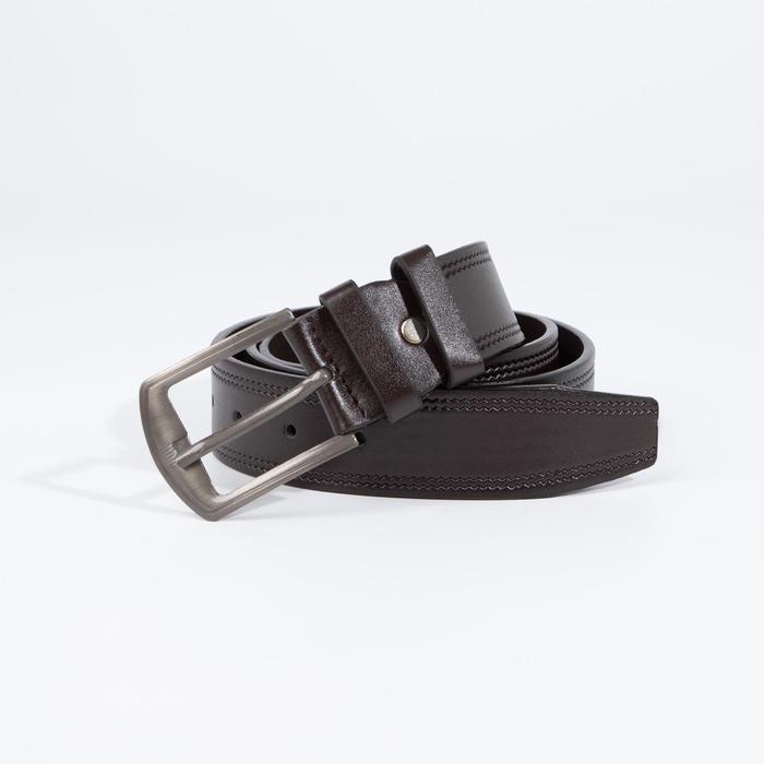 Ремень мужской, ширина 4 см, винт, пряжка металл, цвет коричневый 
Ремень мужской, ширина 4 см, винт, пряжка металл, цвет коричневый