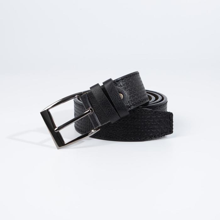 Ремень мужской «Великан», ширина 4,5 см, винт, пряжка металл, цвет чёрный
Ремень мужской «Великан», ширина 4,5 см, винт, пряжка металл, цвет чёрный