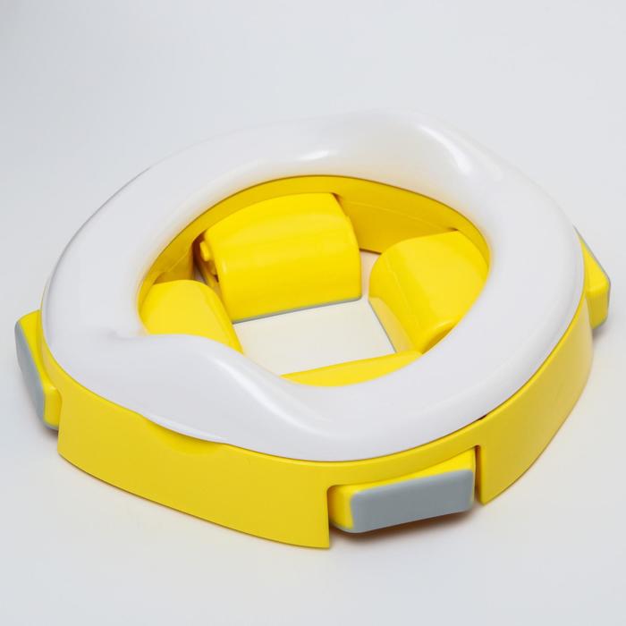 Дорожный горшок HandyPotty в фирменной сумке, цвет желтый 
Дорожный горшок HandyPotty в фирменной сумке, цвет желтый