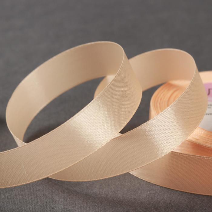 Лента атласная, 20 мм × 23 ± 1 м, цвет нежно-персиковый
Лента атласная, 20 мм × 23 ± 1 м, цвет нежно-персиковый