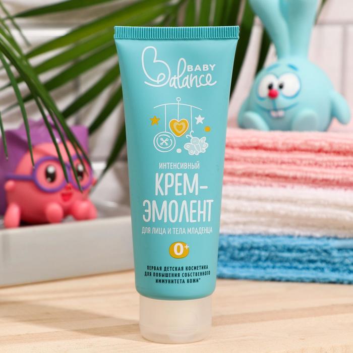 Интенсивный крем-эмолент для лица и тела младенца, Baby Balance, 75 мл
Интенсивный крем-эмолент для лица и тела младенца, Baby Balance, 75 мл