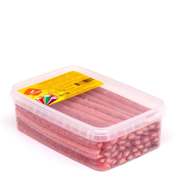 Мармелад жевательный, клубника, 900 г
Мармелад жевательный, клубника, 900 г