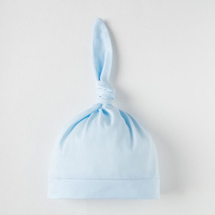 Шапочка детская, цвет голубой, размер 48
Шапочка детская, цвет голубой, размер 48