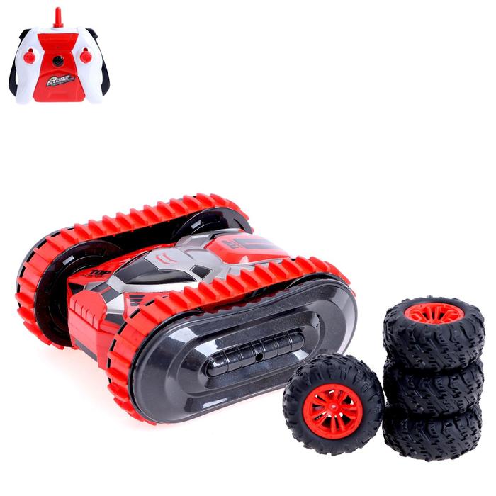 Машина-перевёртыш радиоуправляемая «Атом», работает от аккумулятора, цвет красный
Машина-перевёртыш радиоуправляемая «Атом», работает от аккумулятора, цвет красный