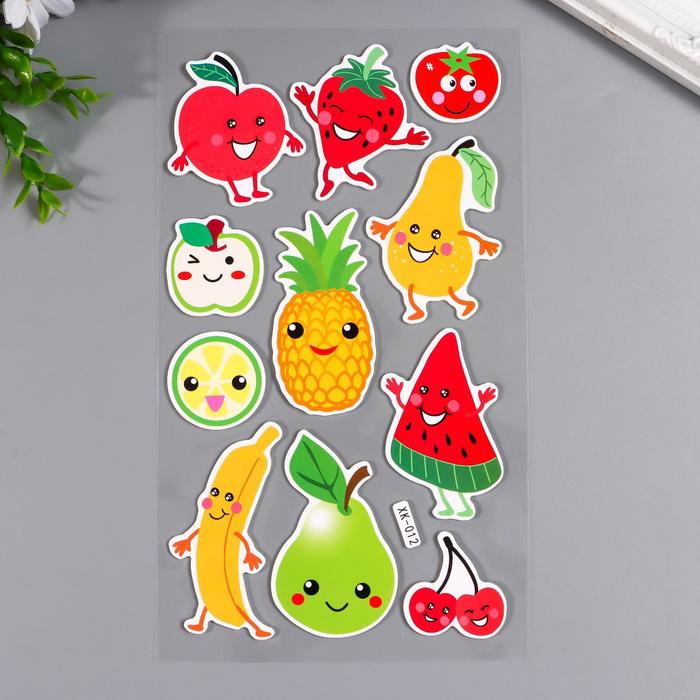 Наклейка EVA "Весёлые фрукты" мягкая 30х14 см
Наклейка EVA "Весёлые фрукты" мягкая 30х14 см
