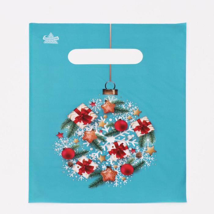 Пакет "Подарочный шар", полиэтиленовый с вырубной ручкой, 19 х 25 см, 30 мкм
Пакет "Подарочный шар", полиэтиленовый с вырубной ручкой, 19 х 25 см, 30 мкм