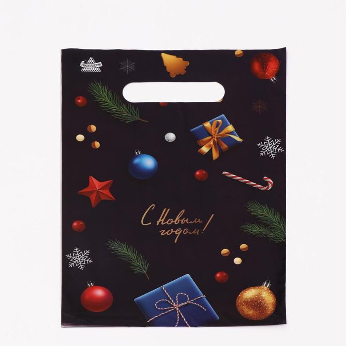 Пакет "Новогодний стиль", полиэтиленовый с вырубной ручкой, 30 х 20 см, 30 мкм
Пакет "Новогодний стиль", полиэтиленовый с вырубной ручкой, 30 х 20 см, 30 мкм