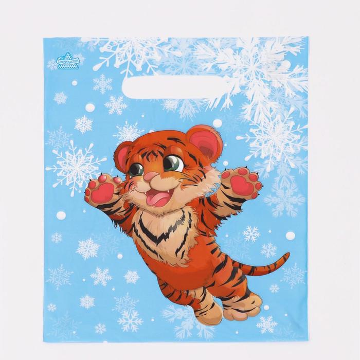 Пакет "Веселый тигренок", полиэтиленовый с вырубной ручкой, 30 х 23 см, 30 мкм
Пакет "Веселый тигренок", полиэтиленовый с вырубной ручкой, 30 х 23 см, 30 мкм