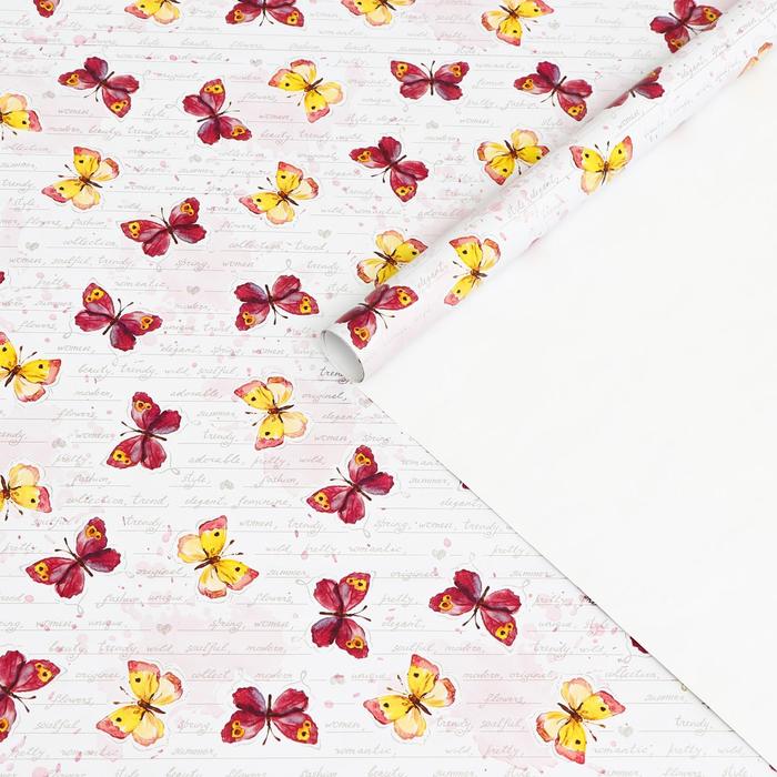 Бумага упаковочная металлизированная «Мотыльки»,1 лист, 0,685 х 1 м
Бумага упаковочная металлизированная «Мотыльки»,1 лист, 0,685 х 1 м