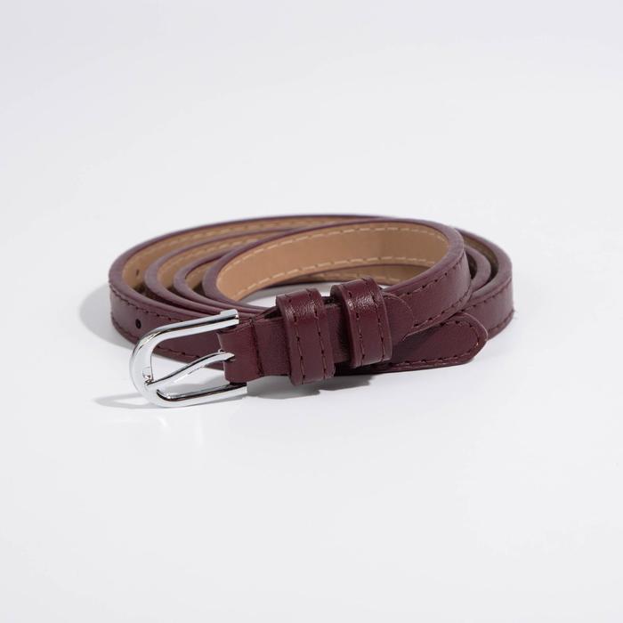 Ремень женский, ширина 1,4 см, винт, пряжка металл, цвет фиолетовый
Ремень женский, ширина 1,4 см, винт, пряжка металл, цвет фиолетовый