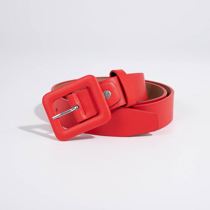 Ремень женский, ширина 3 см, винт, пряжка металл, цвет красный
Ремень женский, ширина 3 см, винт, пряжка металл, цвет красный
