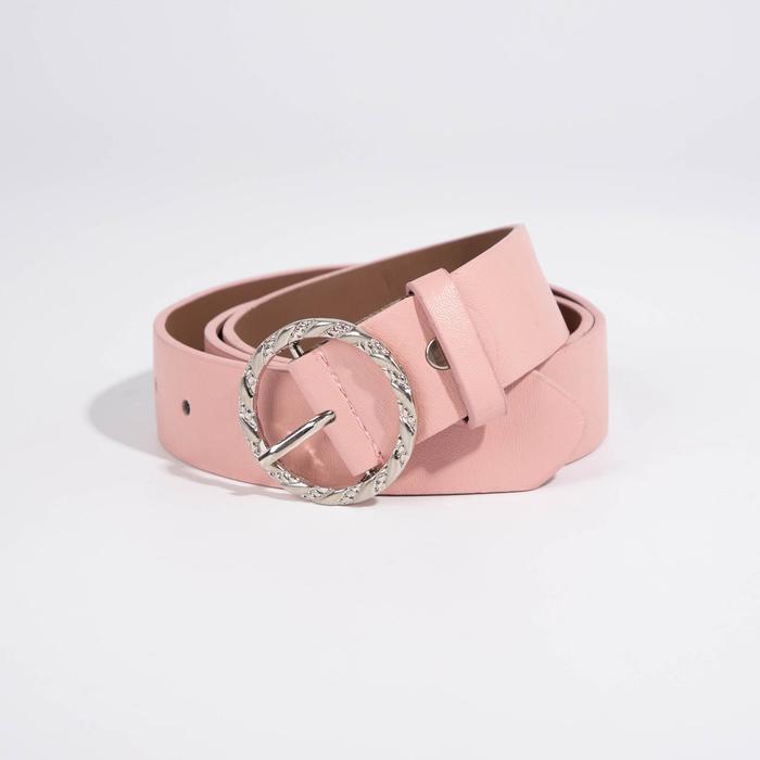 Ремень женский, ширина 3,5 см, винт, пряжка металл, цвет розовый
Ремень женский, ширина 3,5 см, винт, пряжка металл, цвет розовый