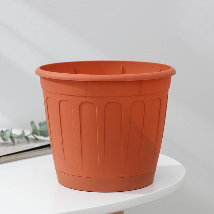 Горшок для цветов «Дионис», 2,6 л, цвет коричневый
Горшок для цветов «Дионис», 2,6 л, цвет коричневый