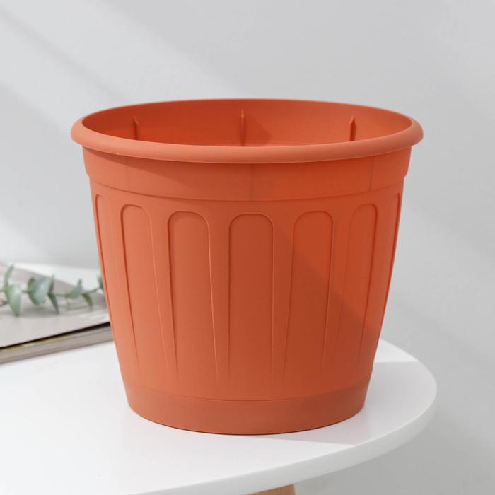 Горшок для цветов «Дионис», 3,6 л, цвет коричневый
Горшок для цветов «Дионис», 3,6 л, цвет коричневый