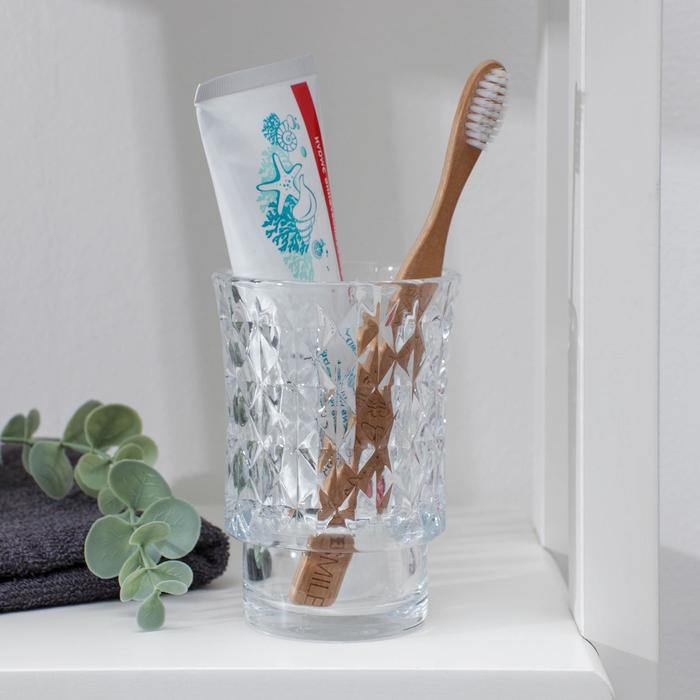 Стакан для зубных щёток «Зазеркалье», стекло
Стакан для зубных щёток «Зазеркалье», стекло