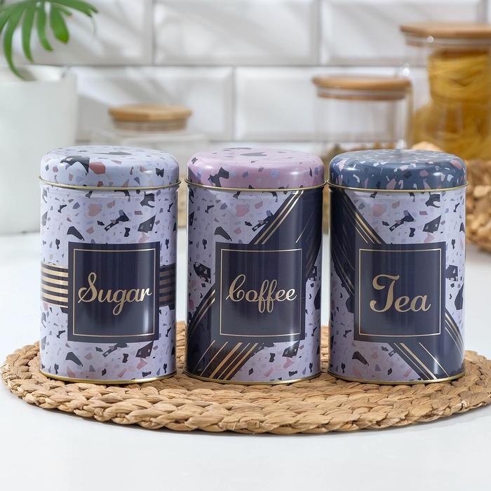 Набор банок для сыпучих продуктов Line, 16×10,5×10,5 см, 3 шт
Набор банок для сыпучих продуктов Line, 16×10,5×10,5 см, 3 шт