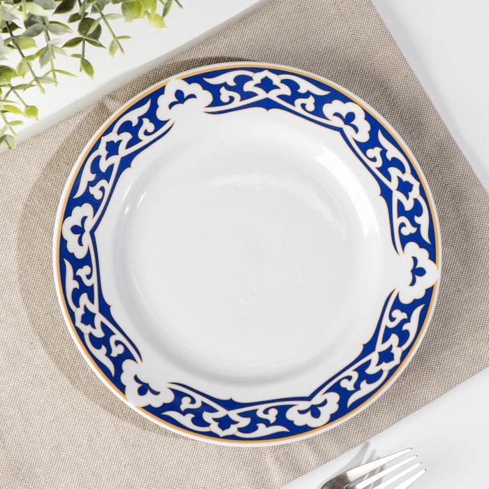 Тарелка мелкая «Синяя Пихта», d=20 см, гладкий край
Тарелка мелкая «Синяя Пихта», d=20 см, гладкий край