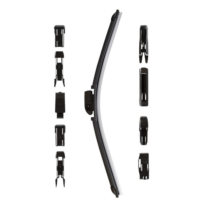 Щетка стеклоочистителя универсальная бескаркасная, 300мм,10 адаптеров
Щетка стеклоочистителя универсальная бескаркасная, 300мм,10 адаптеров