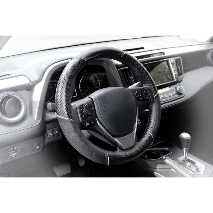 Оплетка из искусственной кожи, 38 см, черная, размер M
Оплетка из искусственной кожи, 38 см, черная, размер M