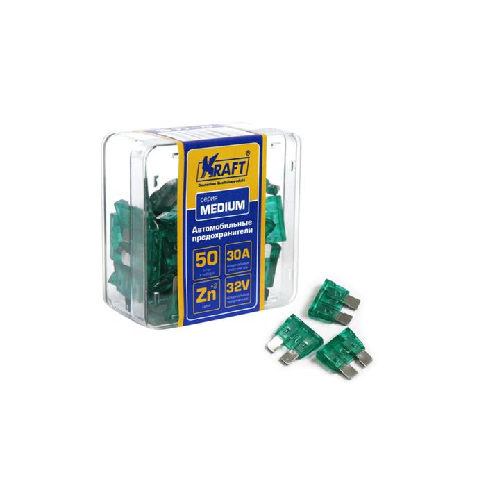 Набор предохранителей 30 А, "MEDIUM" 50 шт, пластиковый корпус
Набор предохранителей 30 А, "MEDIUM" 50 шт, пластиковый корпус