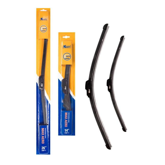 Комплект бескаркасных щеток стеклоочистителя 650/340 мм, 1 адаптер
Комплект бескаркасных щеток стеклоочистителя 650/340 мм, 1 адаптер